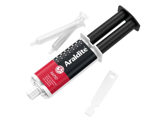 Araldite Rapid Epoxy Glue Syringe 24ml