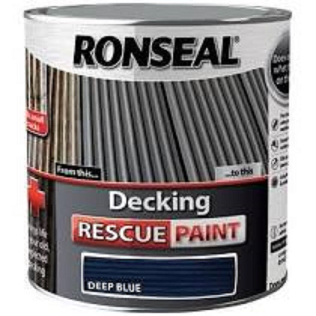 Ronseal Decking Rescue Paint - 2.5L- All Last Colours, Last Chance to Buy