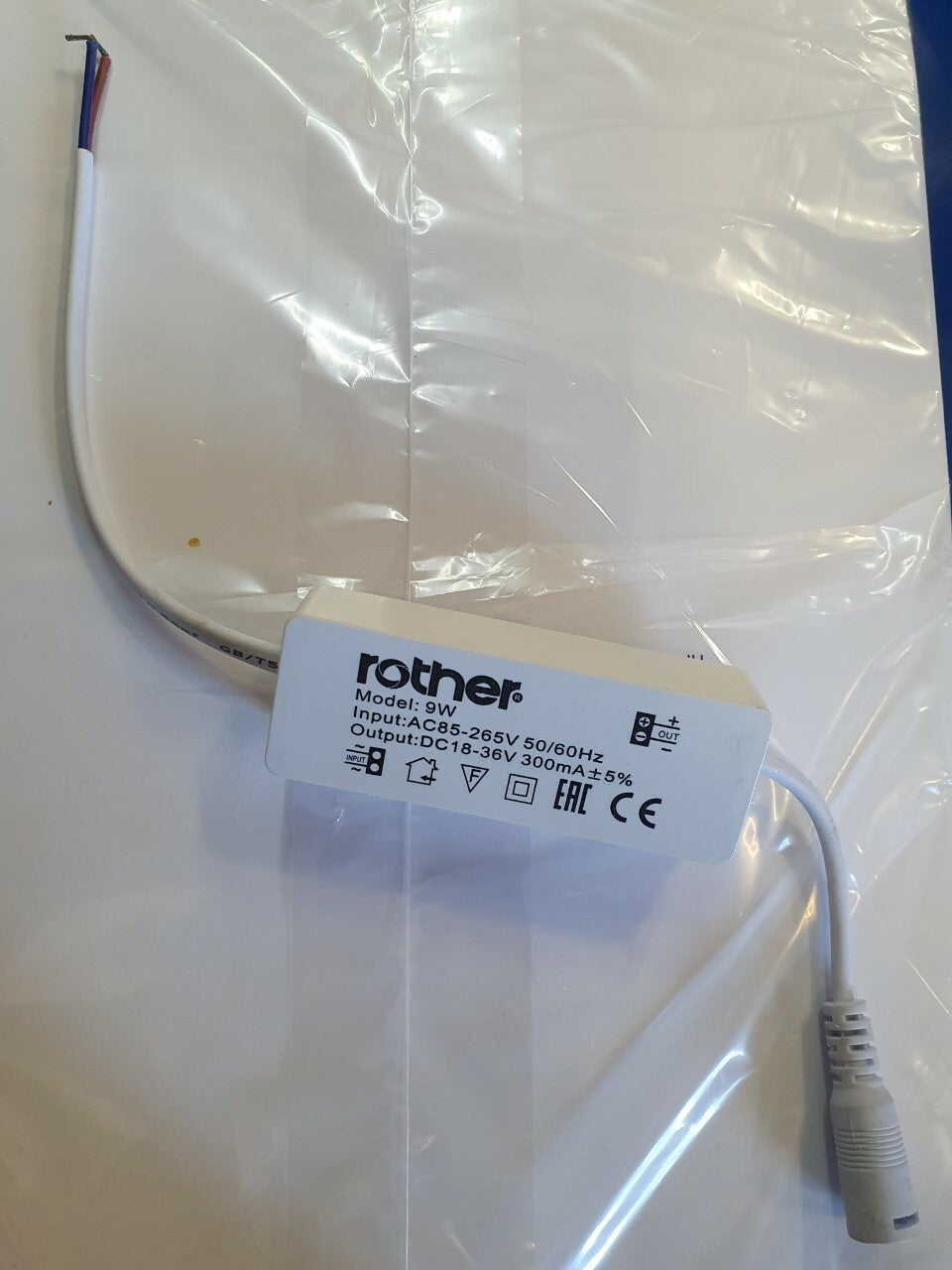 ROTHER Input:AC85-265V, 9W Panel Driver