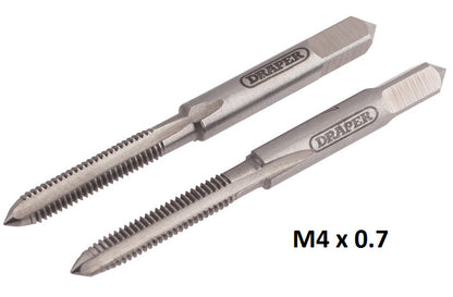 Draper  Hand Tap Set - Taper and Plug Taps - 3.5mm to 12mm