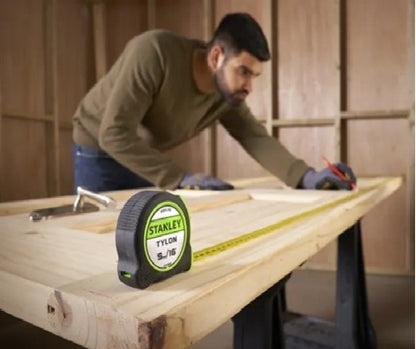 Stanley Hi-Viz 5m/16ft  Pocket Tylon Tape Measure