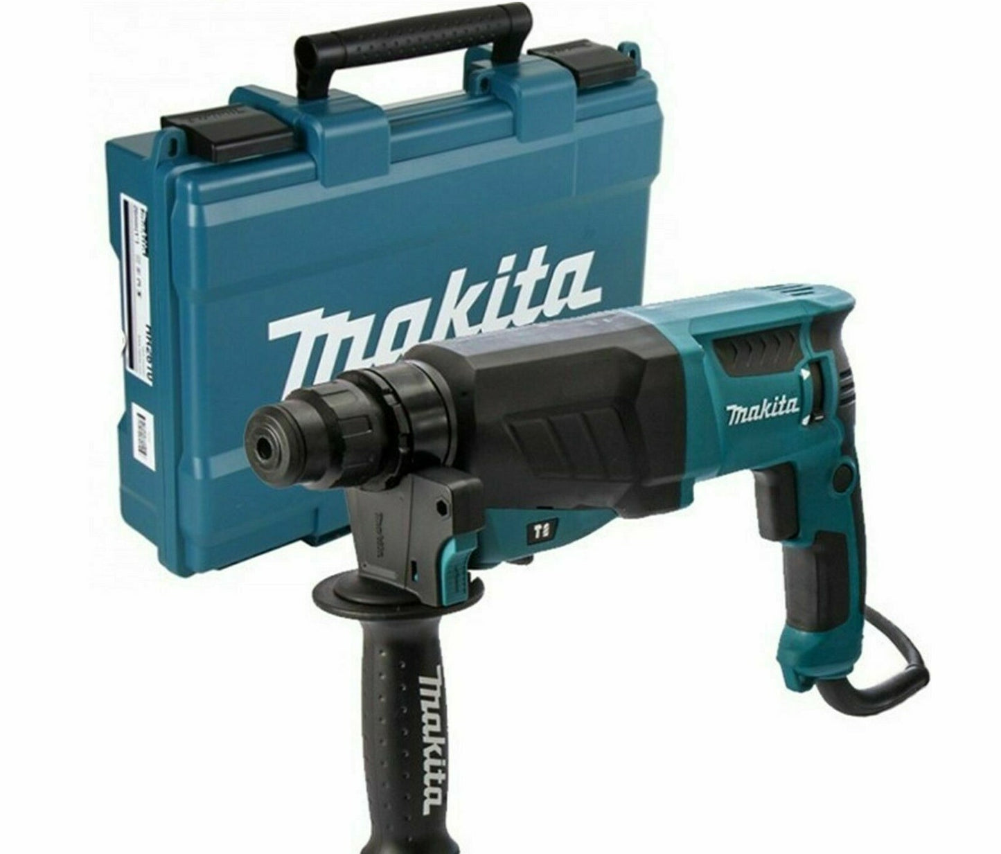 Rotary Hammer Drill 240V + Carry Case Makita HR2630 SDS+ 3 Mode