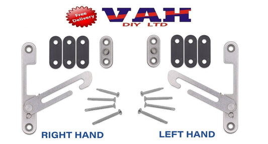 UPVC Window Restrictor Child Lock Restrictor Safety Catch Hook Universal
