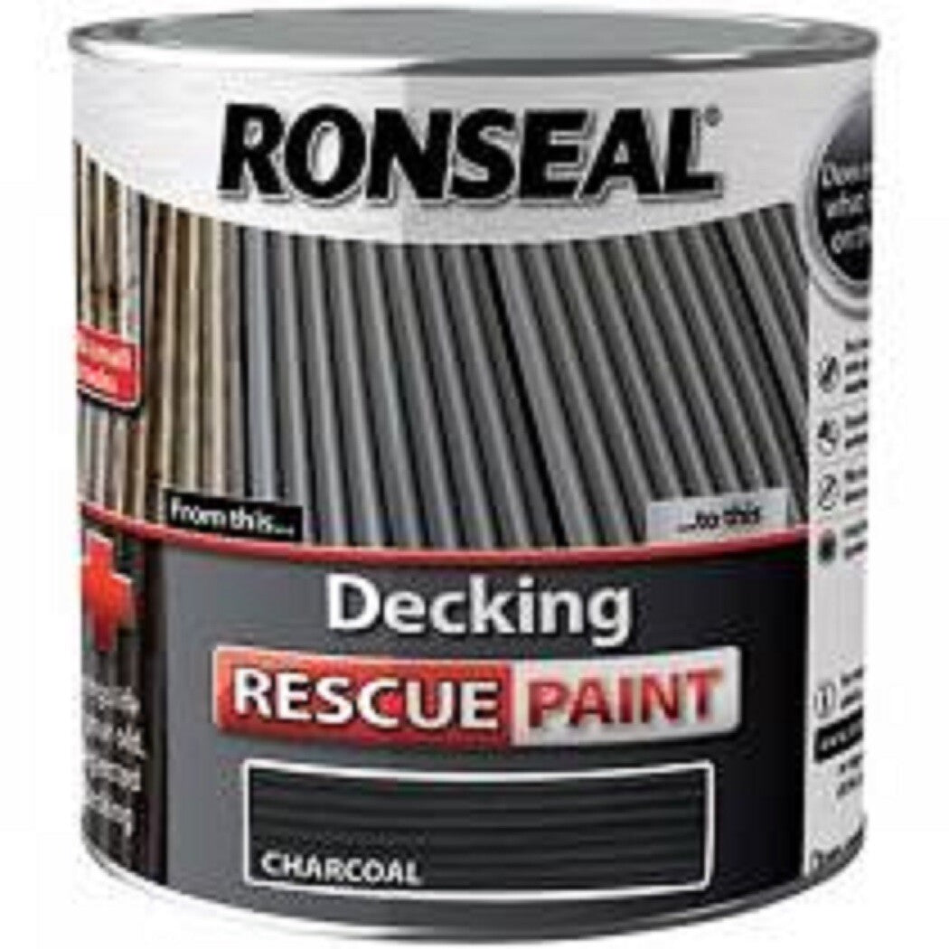 Ronseal Decking Rescue Paint - 2.5L- All Last Colours, Last Chance to Buy