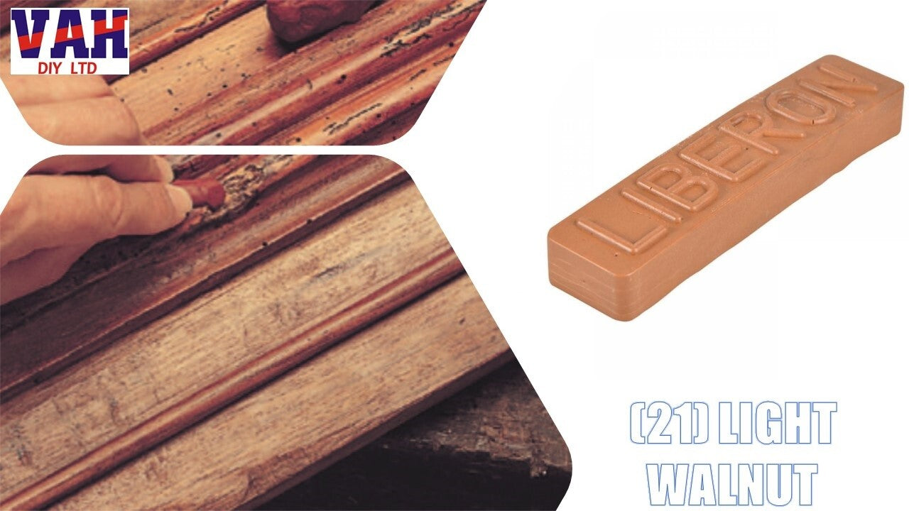 Wax Filler Rapair Stick In All Colours For Cracks In Wood Furniture Liberon 50g