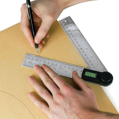 Trend Digital Angle Rule 200mm (7in) (2x200mm) Internal External Angle Finder