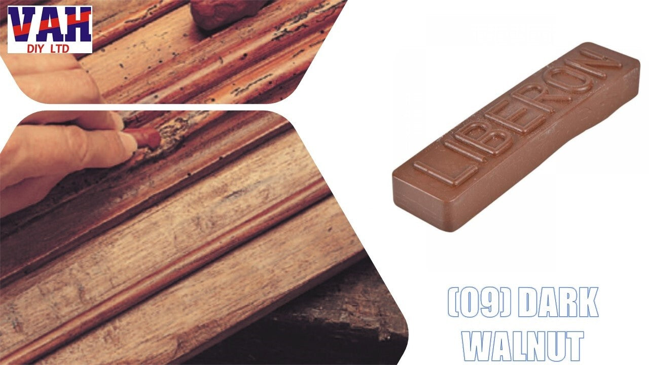 Wax Filler Rapair Stick In All Colours For Cracks In Wood Furniture Liberon 50g