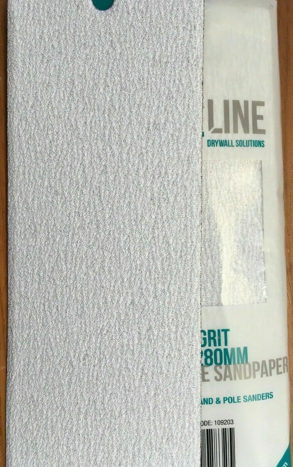 sandpaper 100 x 280mm TRADELINE DRYLINE SOLUTIONS 100 grit