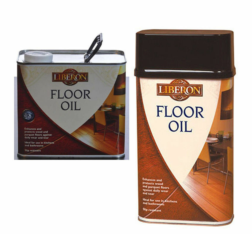 Liberon Wood Floor Oil 1L & 2.5LScratch Stain Resistant Natural Sheen Finish