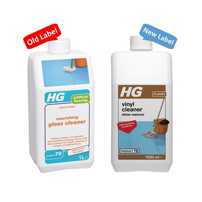 HG Vinyl Cleaner Shine Restorer 1L (78)
