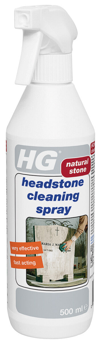 HG Hagesan Natural Stone Headstone Spra RTUC Gravestone  leaner Outdoor Cleaning