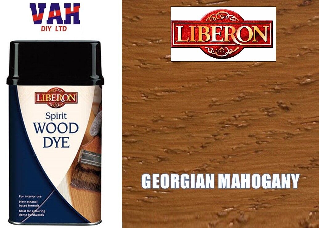 SPIRIT BASED WOOD DYE LIBERON  CHOICE OF COLOUR AND SIZES