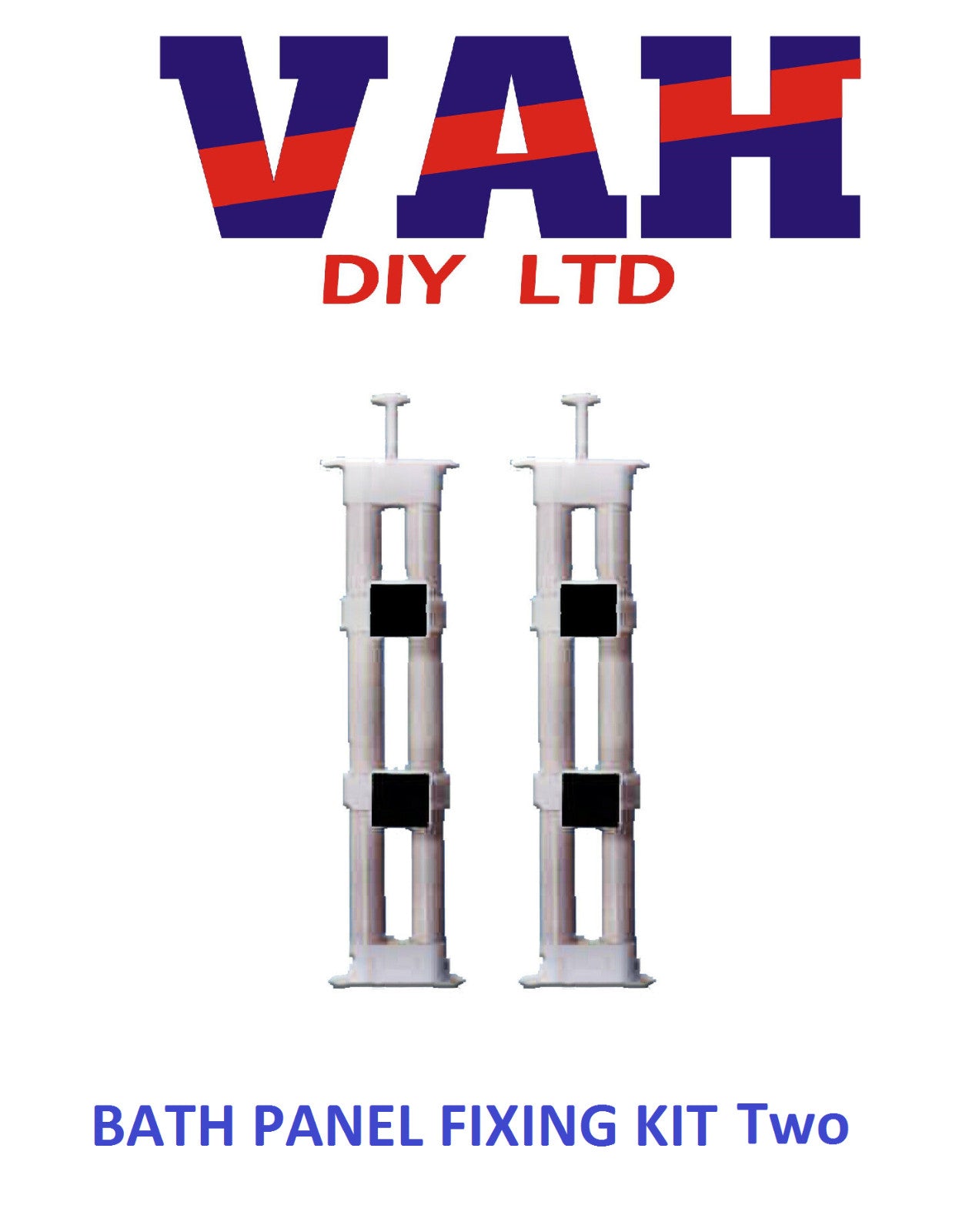 Unipanel Fixer Universal Bath Panel Fixing Kit Twin or Triple Pack DIY