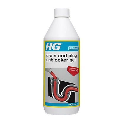 HG Drain and Plug Unblocker Gel 1L