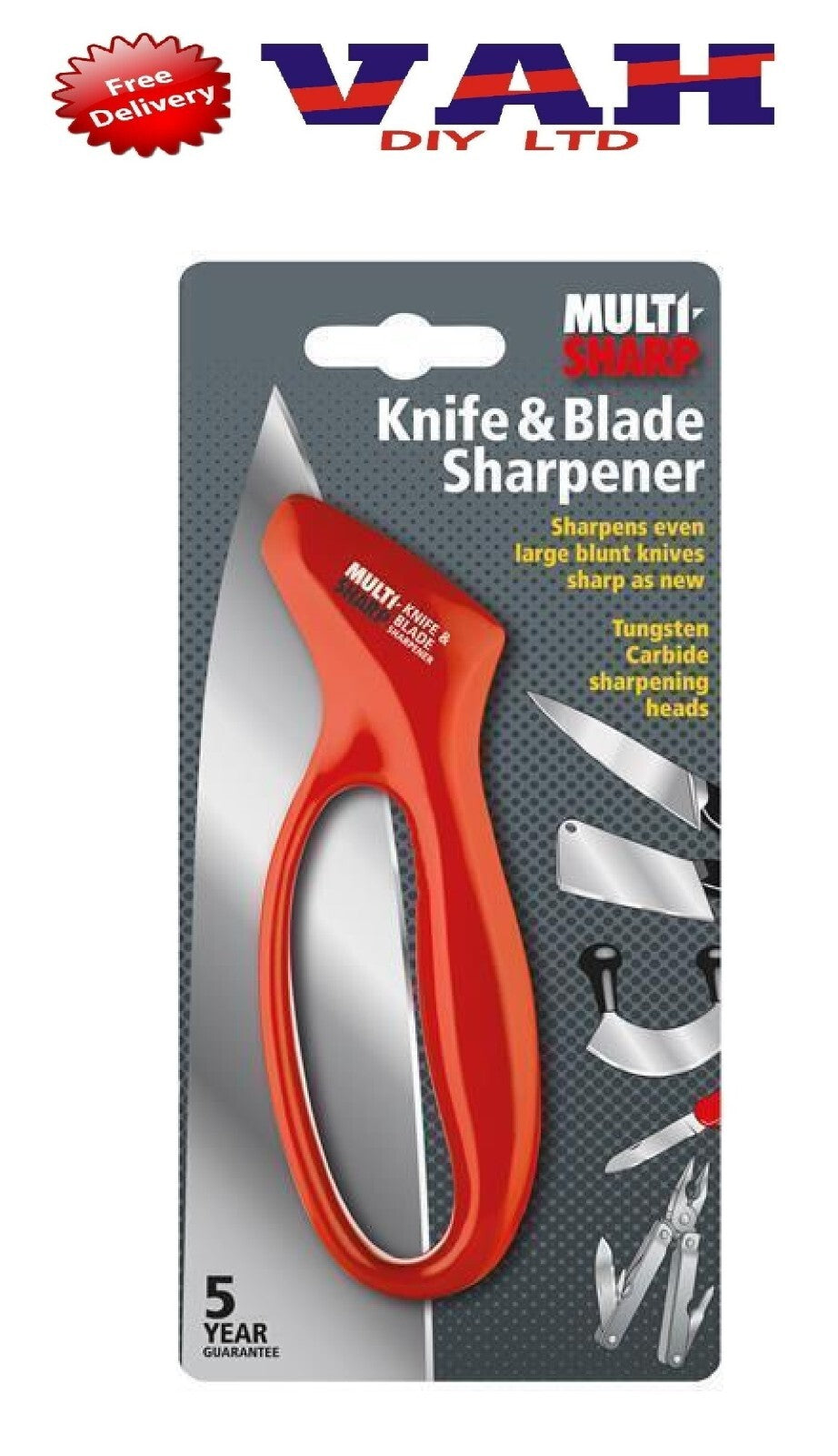 Multi-Sharp MS4100E Knife & Blade Sharpener