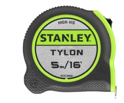 Stanley Hi-Viz 5m/16ft  Pocket Tylon Tape Measure