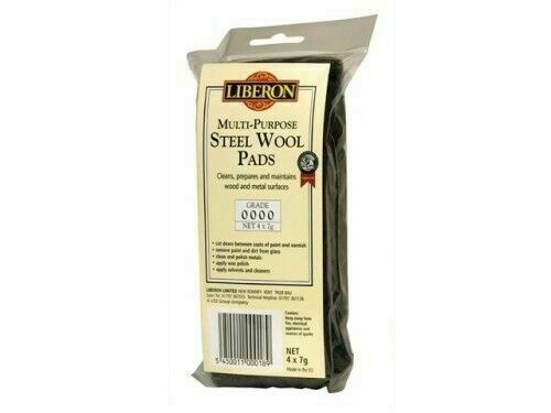 Steel Wire Wool Size 100gr OR 7gr in  Variable Grades NEW Top Quality Liberon