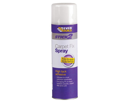 Everbuild Carpet Fix Spray Adhesive 500ml (762051)