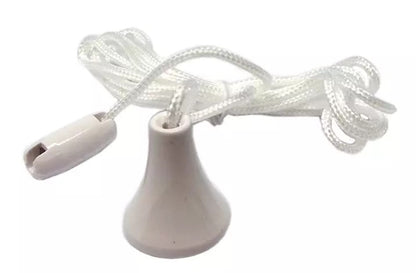 Toilet Light Pull Nylon Cord & Acorn White 1.5 Meter