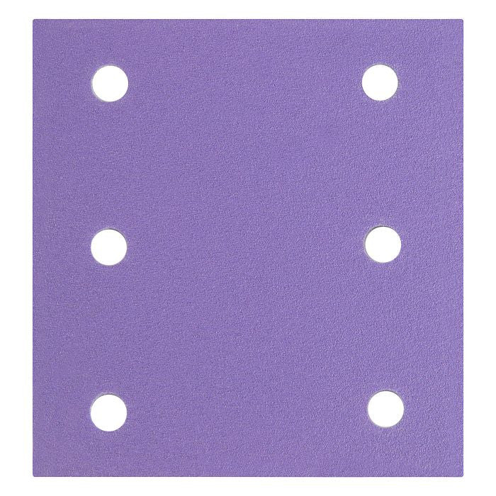 Trend 115mm x 107mm 6-Hole 1/4 Sheet Sanding Pad 60g 10 Pack