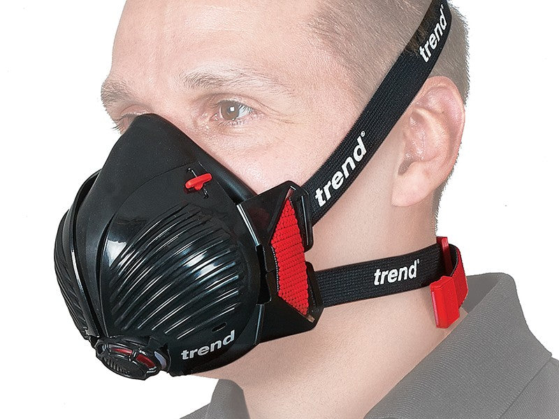 Trend Air Stealth P3 R Respirator Half Mask (Medium/Large)