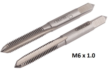 Draper  Hand Tap Set - Taper and Plug Taps - 3.5mm to 12mm