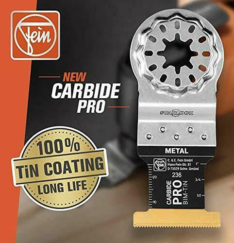 Fein 35mm E Cut Carbide Pro Plunge Metal,Nailed Wood Cut Saw Blade, 63502236210