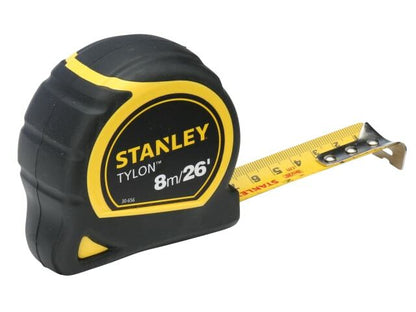 Stanley STA030656N Tylon Pocket Tape Measure 8m/26ft 25mm WIdth