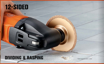 Fein 35mm E Cut Carbide Pro Plunge Metal,Nailed Wood Cut Saw Blade, 63502236210