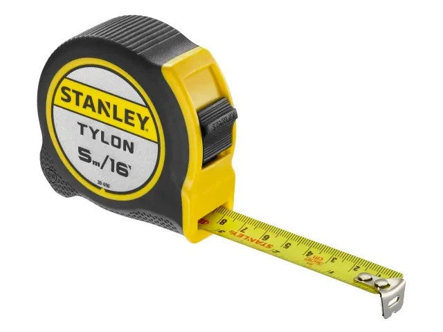 6 x Stanley 5m Tylon Tape Measure 5m 516ft STA130696 New version