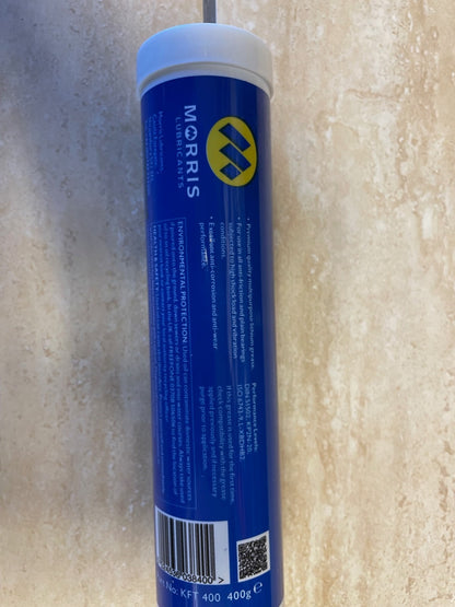 2x MORRIS K42EP PREMIUM EP2 MULTI PURPOSE LITHIUM GREASE 2 x 400g