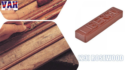 Wax Filler Rapair Stick In All Colours For Cracks In Wood Furniture Liberon 50g
