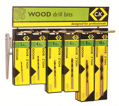Ceka Wood Drill Bits Drill Bits 3mm to 10mm