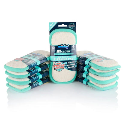 Minky M Cloth Anti-Bacterial Cleaning Pad Powerful High Density Microfibre
