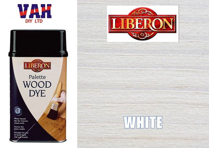 Liberon Palette Wood Dye ALL Shades and Sizes Available - Water Based Wood Dye