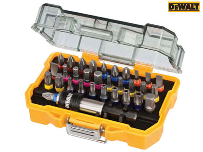 DeWalt DT7969 32Pc Screwdriver Bit Set & Holder Pro Grade PH Slotted PZ Torx