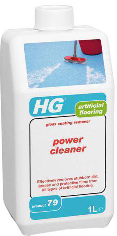 HG Artificial Flooring Power Cleaner Gloss Coating Remover 1 Litre Product 79