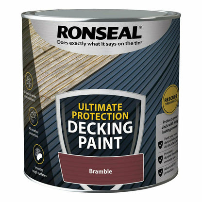 Ronseal Ultimate Protection Decking Paint - All Colours / 2.5L