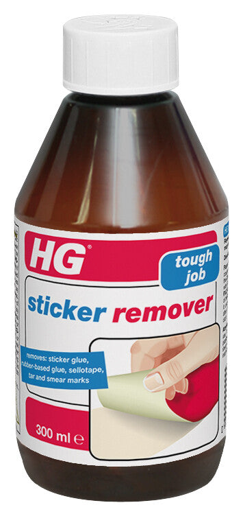 HG Sticker Remover 300ml Tar, Grease, Sticky Label and Sticky Residue Remover