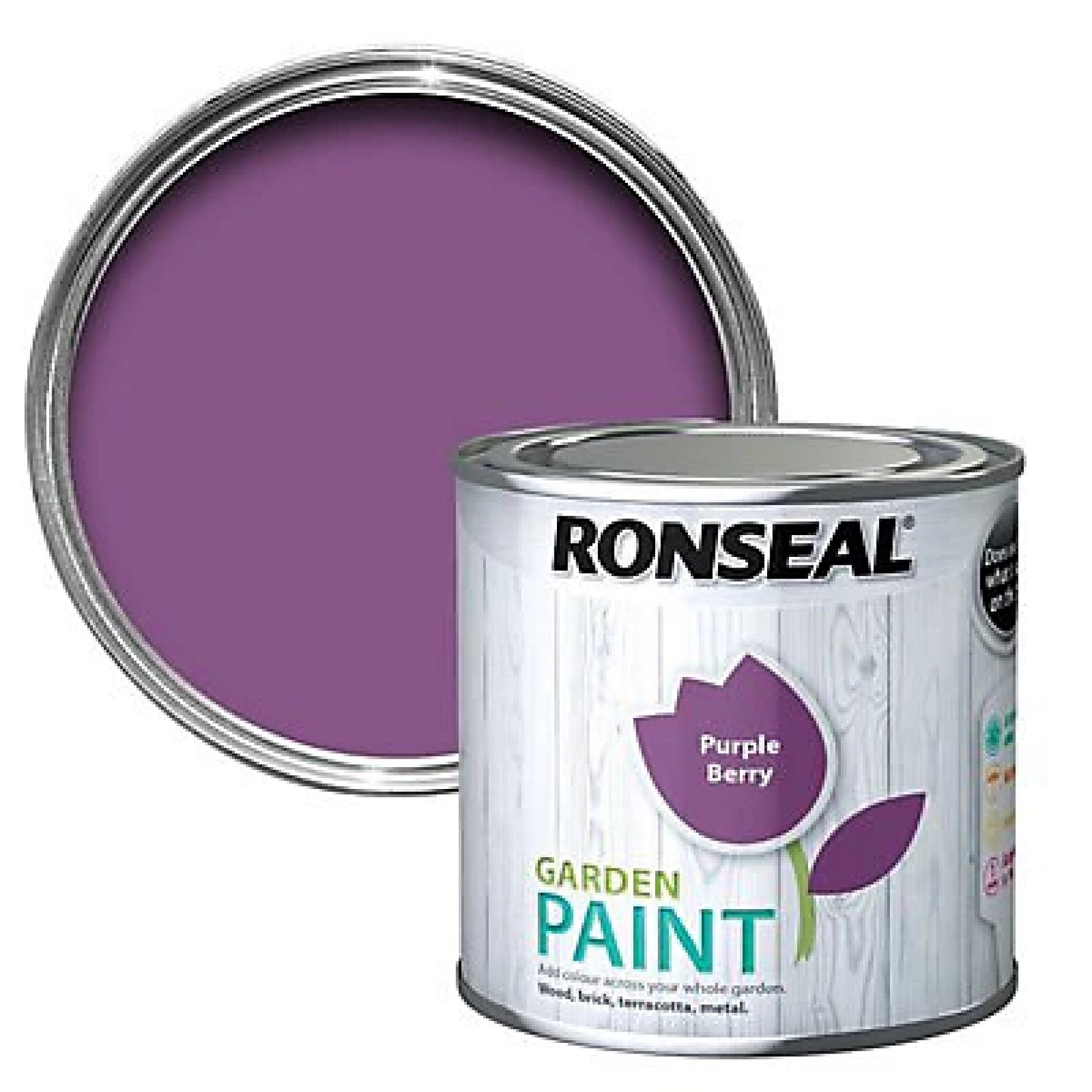 Ronseal Outdoor Garden Paint - For Exterior Wood Metal Stone Brick - All Colours