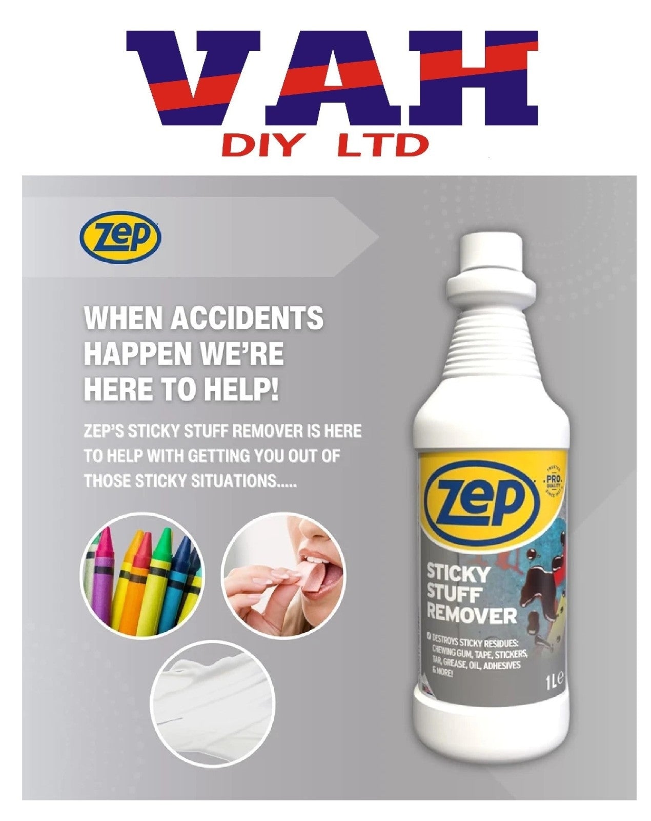 De Solv It Powerful Sticky Stuff Remover Sticker Label Gum Liquid