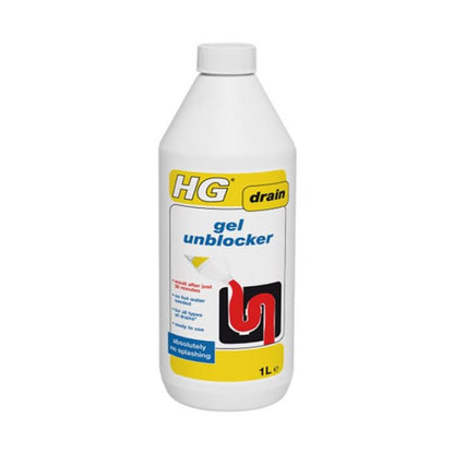 HG Drain and Plug Unblocker Gel 1L
