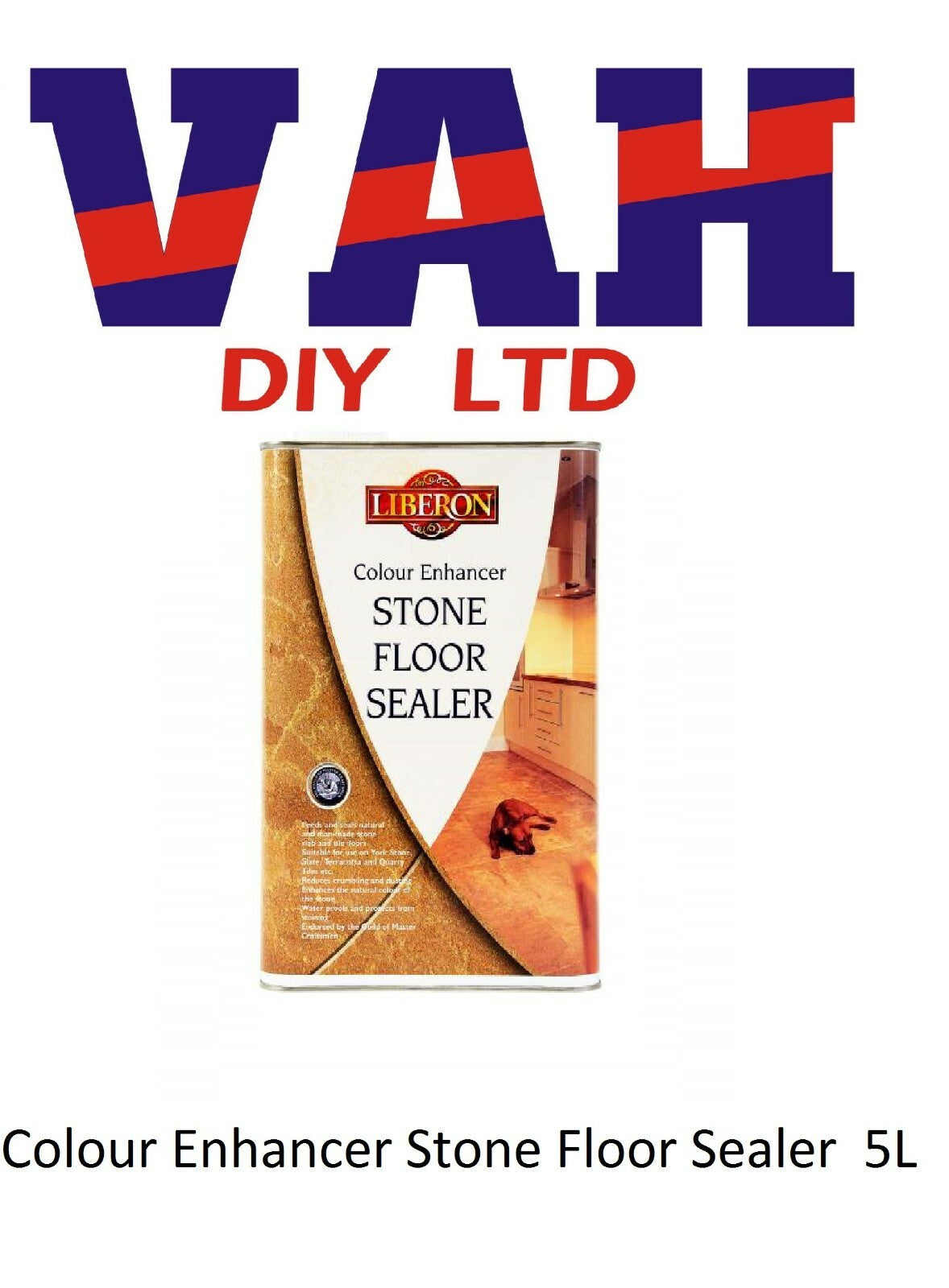 Liberon Stone Floor Colour Enhancer Sealer Oil Based - 5 Litre