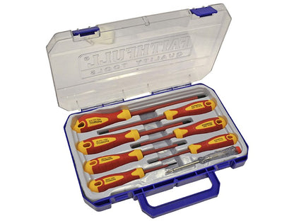 Faithfull VDE Electrical Screwdriver Set 1000v 8pc