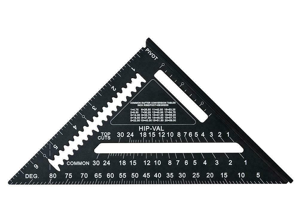 Faithfull Prestige Quick Square Black Aluminium 178mm (7in)