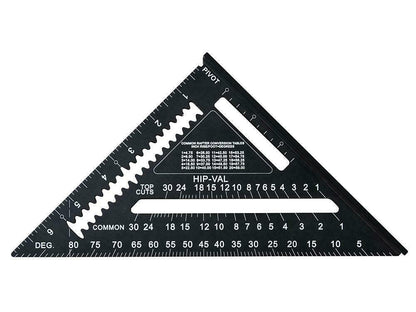 Faithfull Prestige Quick Square Black Aluminium 178mm (7in)