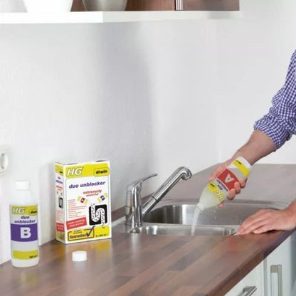 HG Duo Drain Unblocker 1L