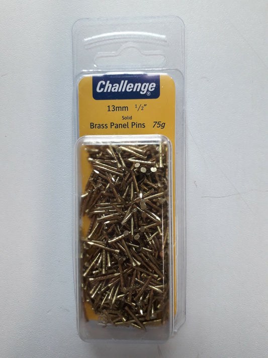 SOLID BRASS PANEL PINS,PICTURE TACKS,HARDBOARD NAILS 13,15,20,25,30,40mm