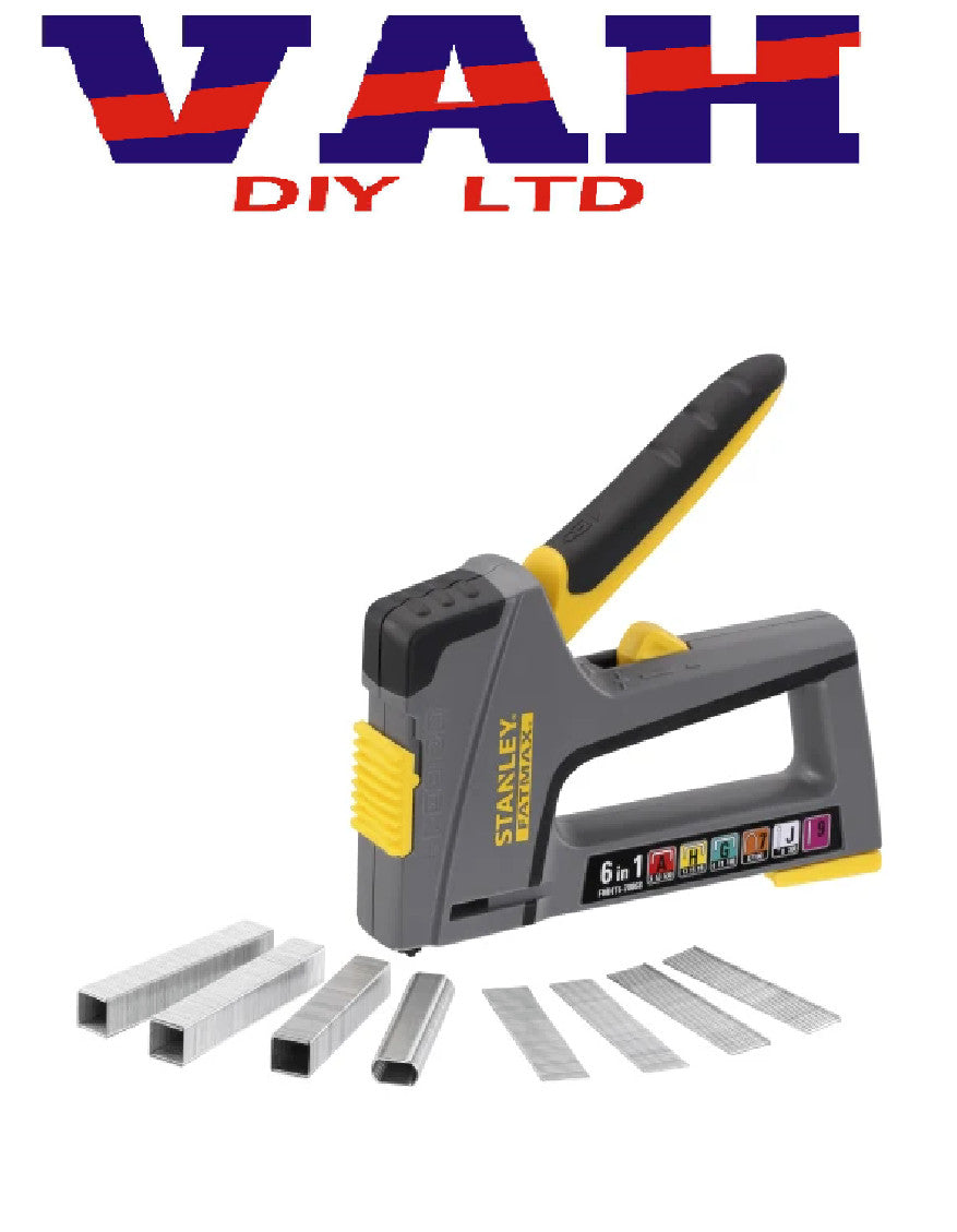 Stanley Tools Fatmax 6-In-1 Stapler Tr75 STA670868