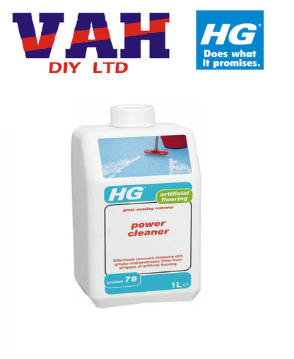 HG Artificial Flooring Power Cleaner Gloss Coating Remover 1 Litre Product 79